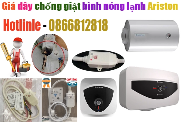 giá bộ dây chống giật bình nóng lạnh Ariston