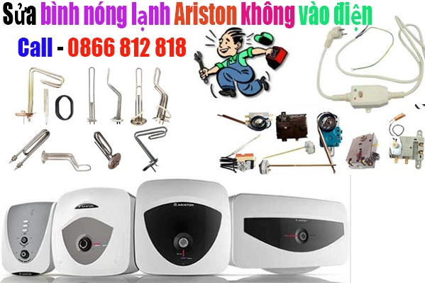 sửa bình nóng lạnh Ariston không vào điện