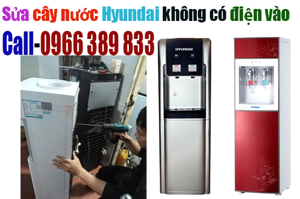 sửa cây nước Hyundai điện không vào tại hà nội