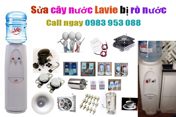 sửa cây nước Lavie bị rò nước