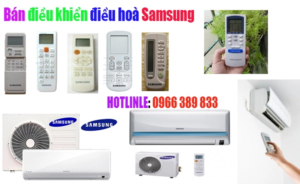 bán điều khiển diều hòa samsung chính hãng