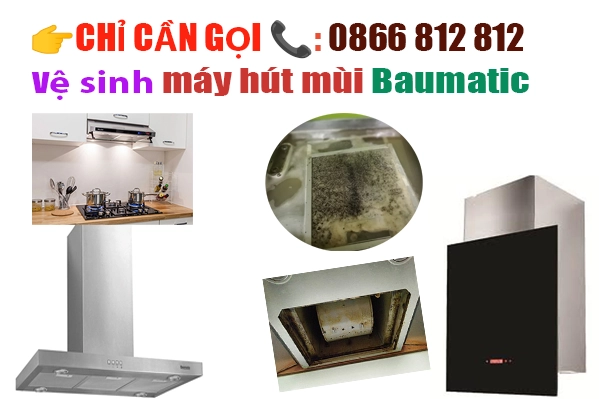 vệ sinh máy hút mùi baumtic tại hà nội