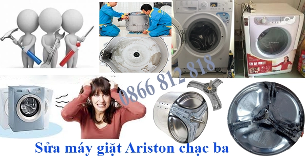 Máy giặt Ariston hong ba chac truc long may giat