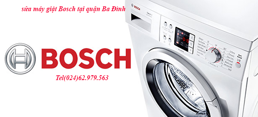 sửa máy giặt Bosch tại quận Ba Đình