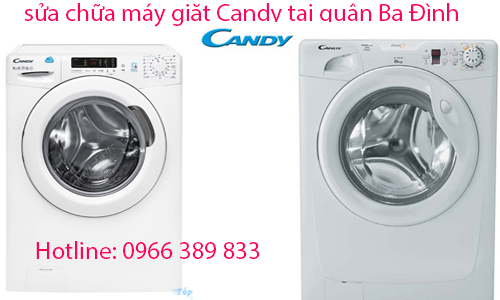 sửa máy giặt Candy tại quận Ba Đình