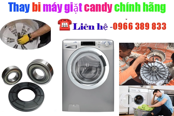 thay bi cho máy giặt candy tại hà nôi