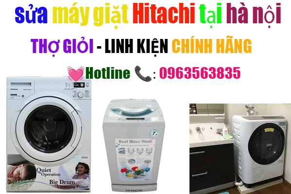 sửa máy giặt hitachi tại hà nội