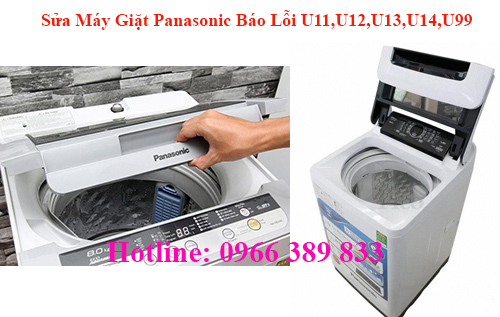 Sửa máy giặt Panasonic báo lỗi U11,U12,U13,U14,U99
