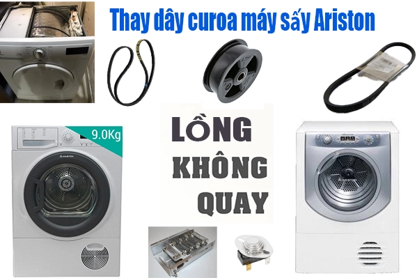 bán dây curoa máy sấy quần áo Ariston chính hãng