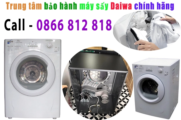 trung tâm bảo hành máy sấy quần áo Daiwa chính hãng