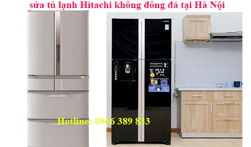 sửa tủ lạnh Hitachi ngăn đá không đông đá