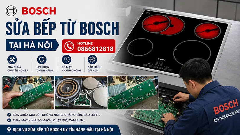 sửa bếp từ Bosch tại hà nội thợ giỏi nhất