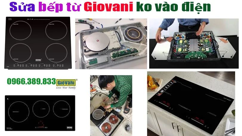 Sửa Bếp Từ Giovani Không Vào Điện Tại Hà Nội