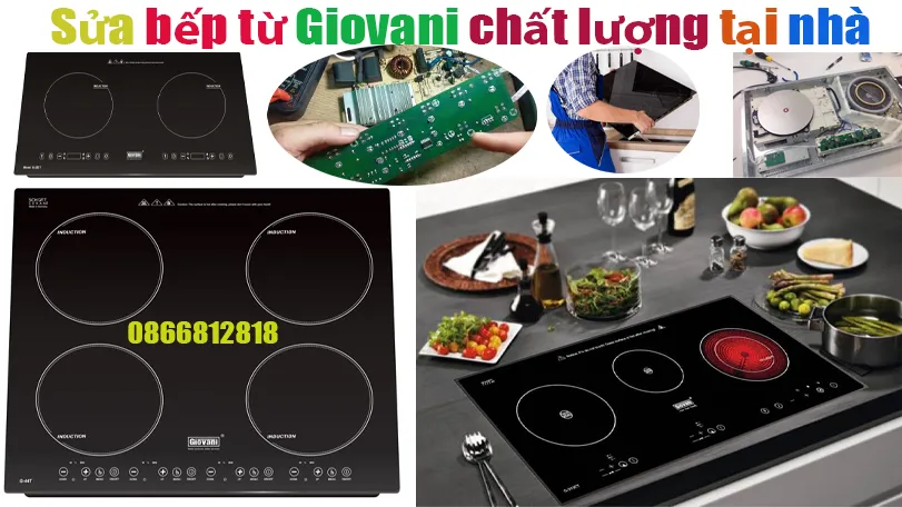 sửa bếp từ giovani tại nhà thợ giỏi