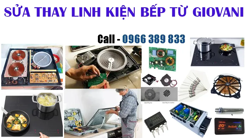 sửa bếp từ giovani tại nhà thợ giỏi