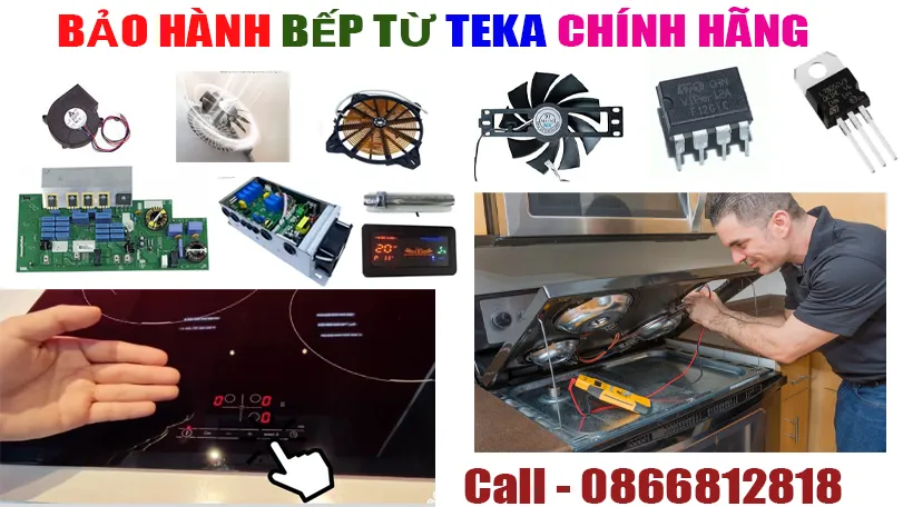 bảo hành bếp từ Teka chính hãng