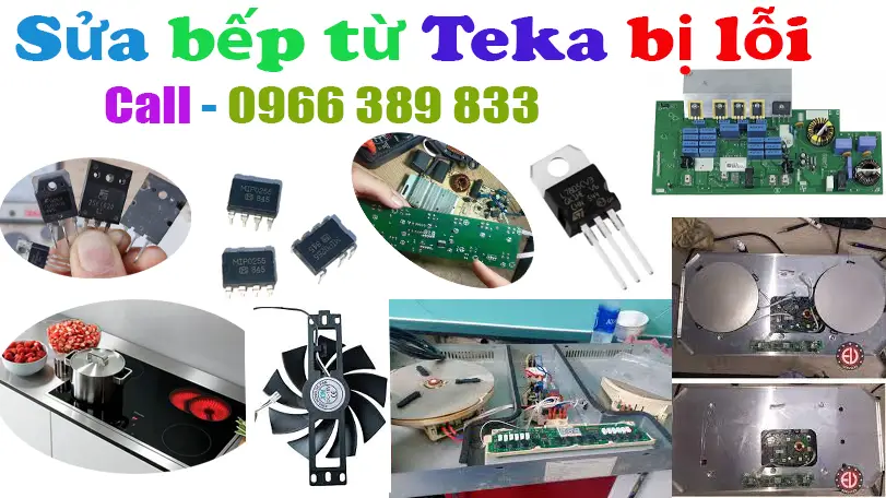 sửa bếp từ teka bị lỗi, báo lỗi tại nhà giá rẻ