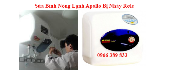 Sửa Bình Nóng Lạnh Apollo Bị Nhảy Rơle