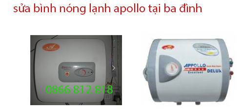 sửa bình nóng lạnh apollo tại quận ba đình