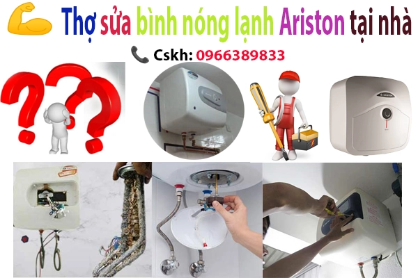sua binh nong lanh ariston tại nhà gia tot