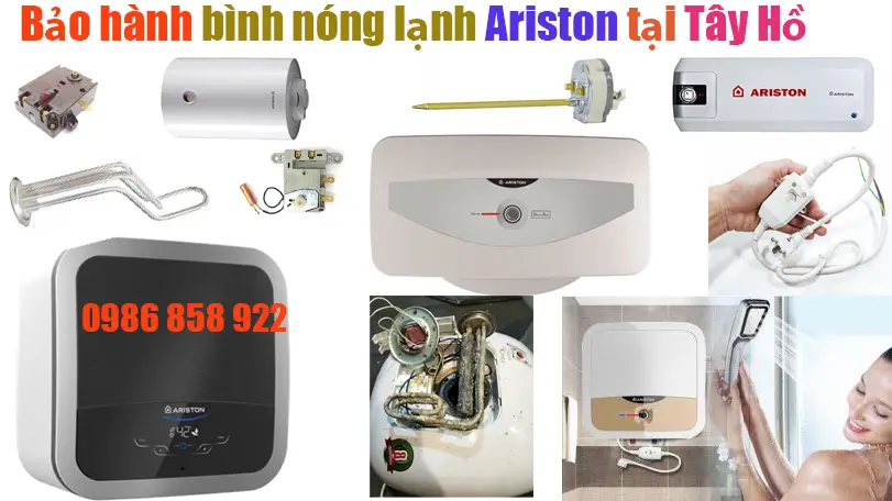 trung tâm bảo hành bình nóng lạnh Ariston tại phường Tây Hồ
