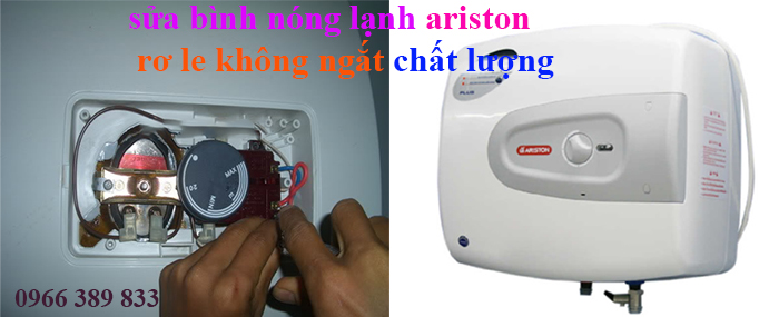 binh nong lanh ariston ro le khong ngat