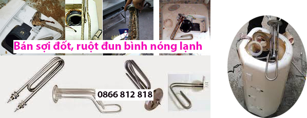 sợi đốt, maiso, ruột đun bình nóng lạnh