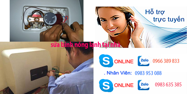 SỬA BÌNH NÓNG LẠNH TẠI NHÀ UY TÍN