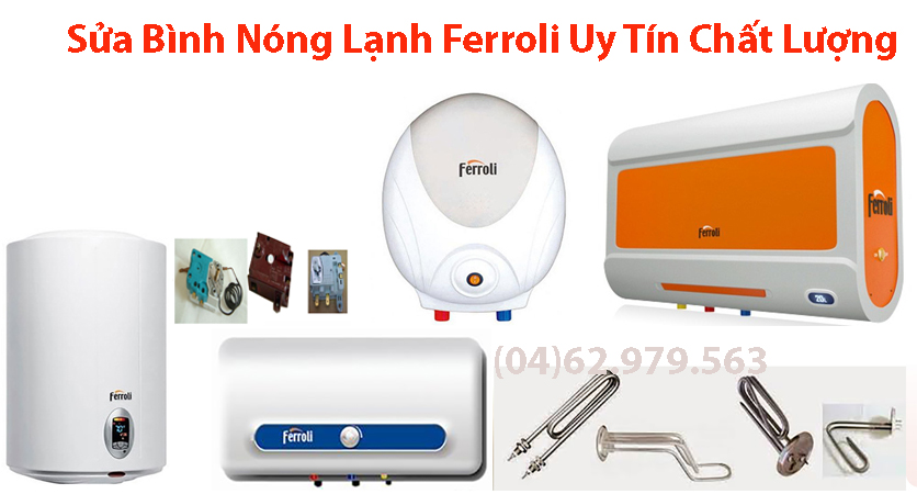 sua binh nong lanh ferroli