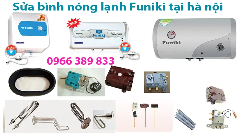 sửa bình nóng lạnh funiki tại nhà uy tín