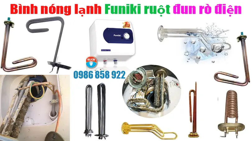 Sửa Bình Nóng Lạnh Funiki Ruột Đun Rò Điện