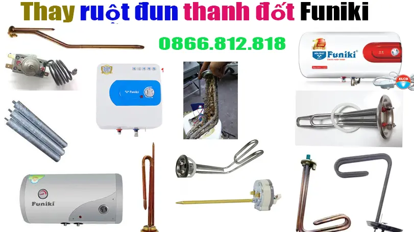 Thay Ruột Đun Bình Nóng Lạnh Funiki Tại Hà Nội