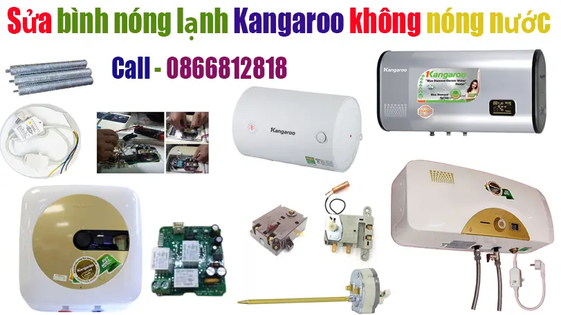 Sửa bình nóng lạnh Kangaroo nước ra không nóng
