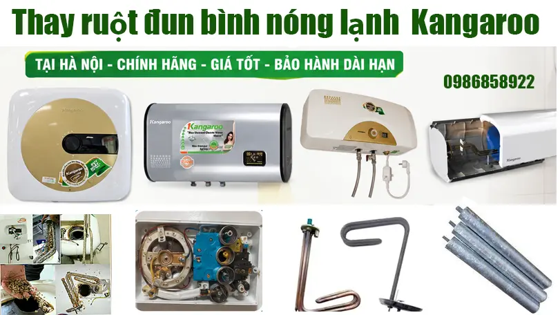 Thay Ruột Đun - Bán Ruột Đun Bình Nóng Lạnh Kangaroo