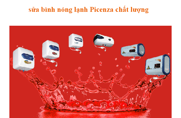 sửa bình nóng lạnh Picenza bật 15 phút nước chỉ ấm