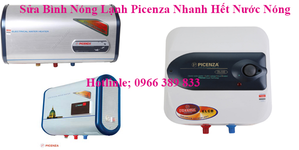 Sửa Bình Nóng Lạnh Picenza Nhanh Hết Nước Nóng