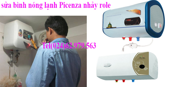 sửa bình nóng lạnh Picenza nhảy role nhiệt