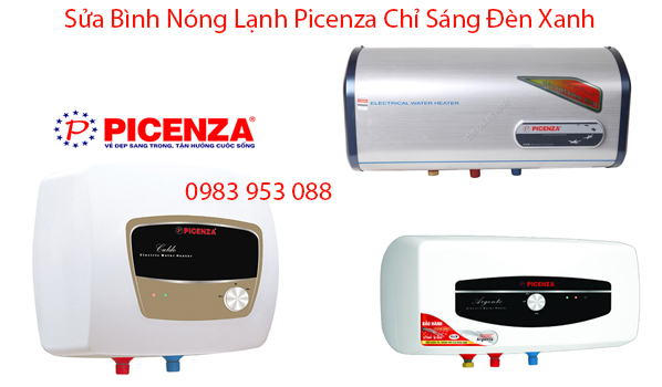 Sửa Bình Nóng Lạnh Picenza Chỉ Sáng Đèn Xanh