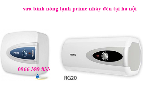 sửa bình nóng lạnh Prime nháy đèn