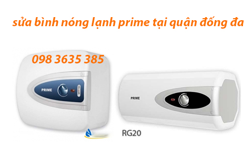 sửa bình nóng lạnh prime tại quận đống da