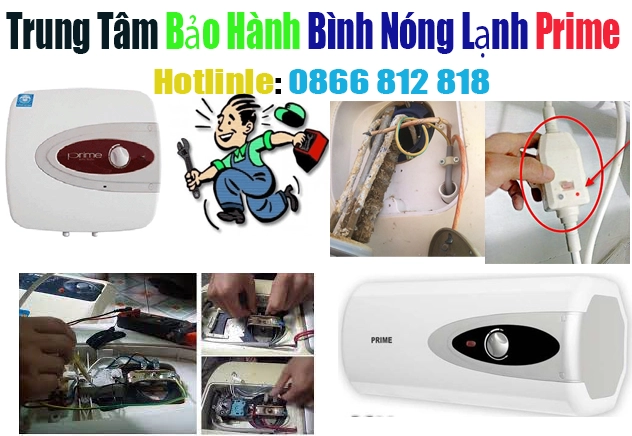 trung tâm sửa chữa bình nóng lạnh prime tại hà nội