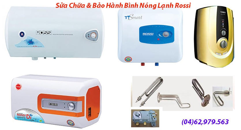 sua binh nong lanh rossi