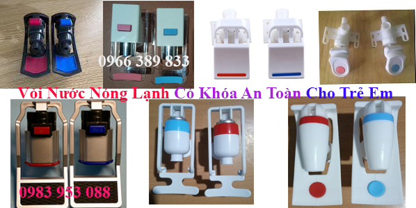 Vòi Nước Nóng Lạnh Có Khóa An Toàn Cho Trẻ Em 