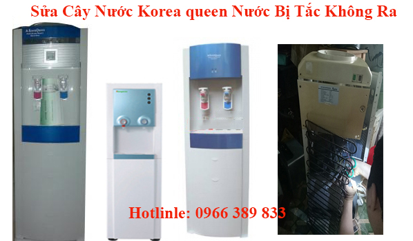 Sửa cây nước Korea queen nước bị tắc 