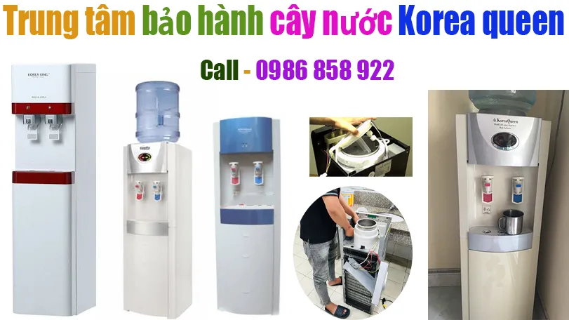 trung tâm bảo hành cây nước Korea queen