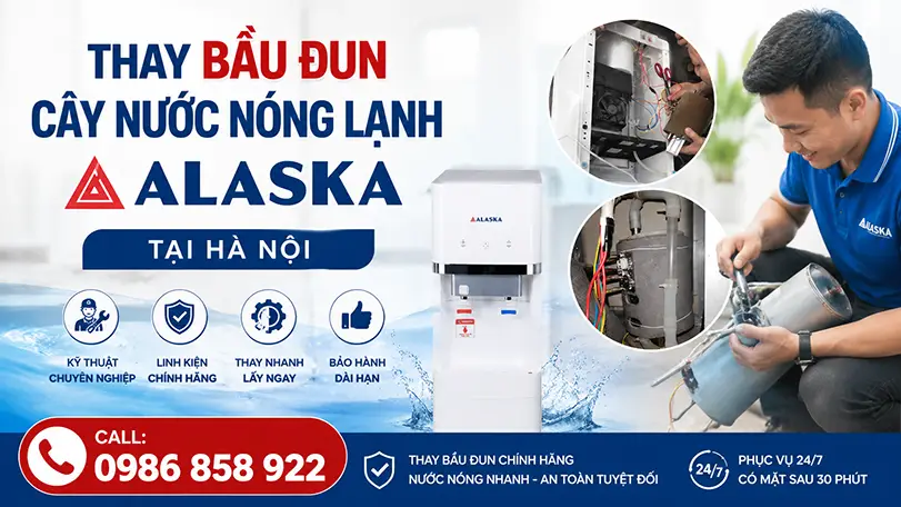 Cây Nước Nóng Lạnh Alaska Bị Hỏng Bầu Đun Nóng