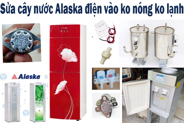 Sửa Cây Nước ALASKA Vào Điện Nhưng Không Nóng Không Lạnh 