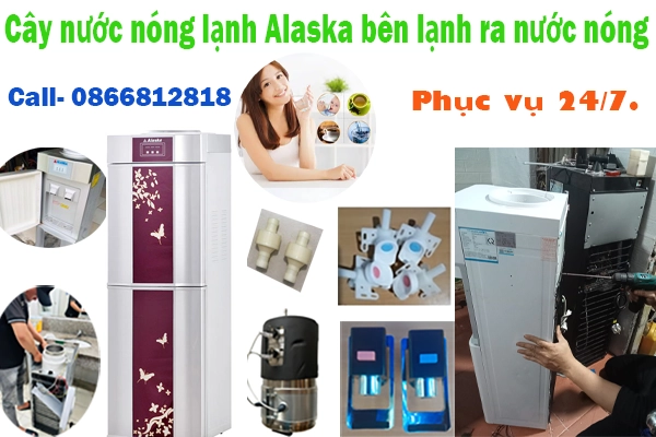 sửa cây nước nóng lạnh Alaska bên lạnh ra nóng  tại hà nội