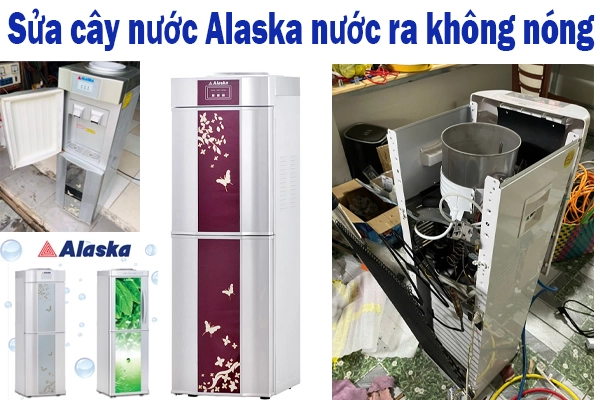 sửa cây nước nóng lạnh Alaska nước ra không nóng