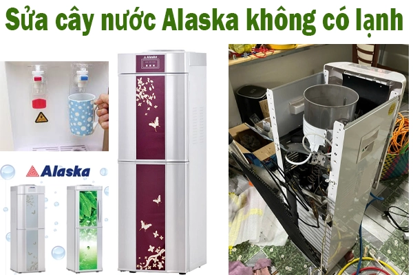 sửa cây nước nóng lạnh Alaska không có nước lạnh